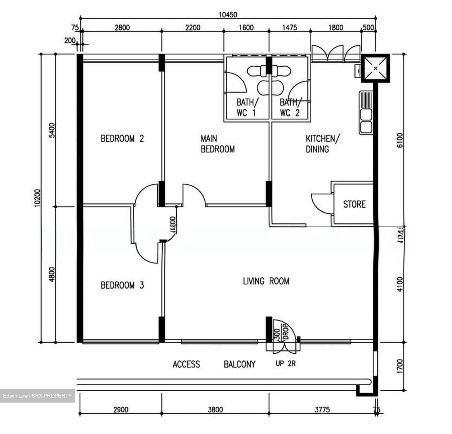 Blk 225 Simei Street 4 (Tampines), HDB 4 Rooms #584674331